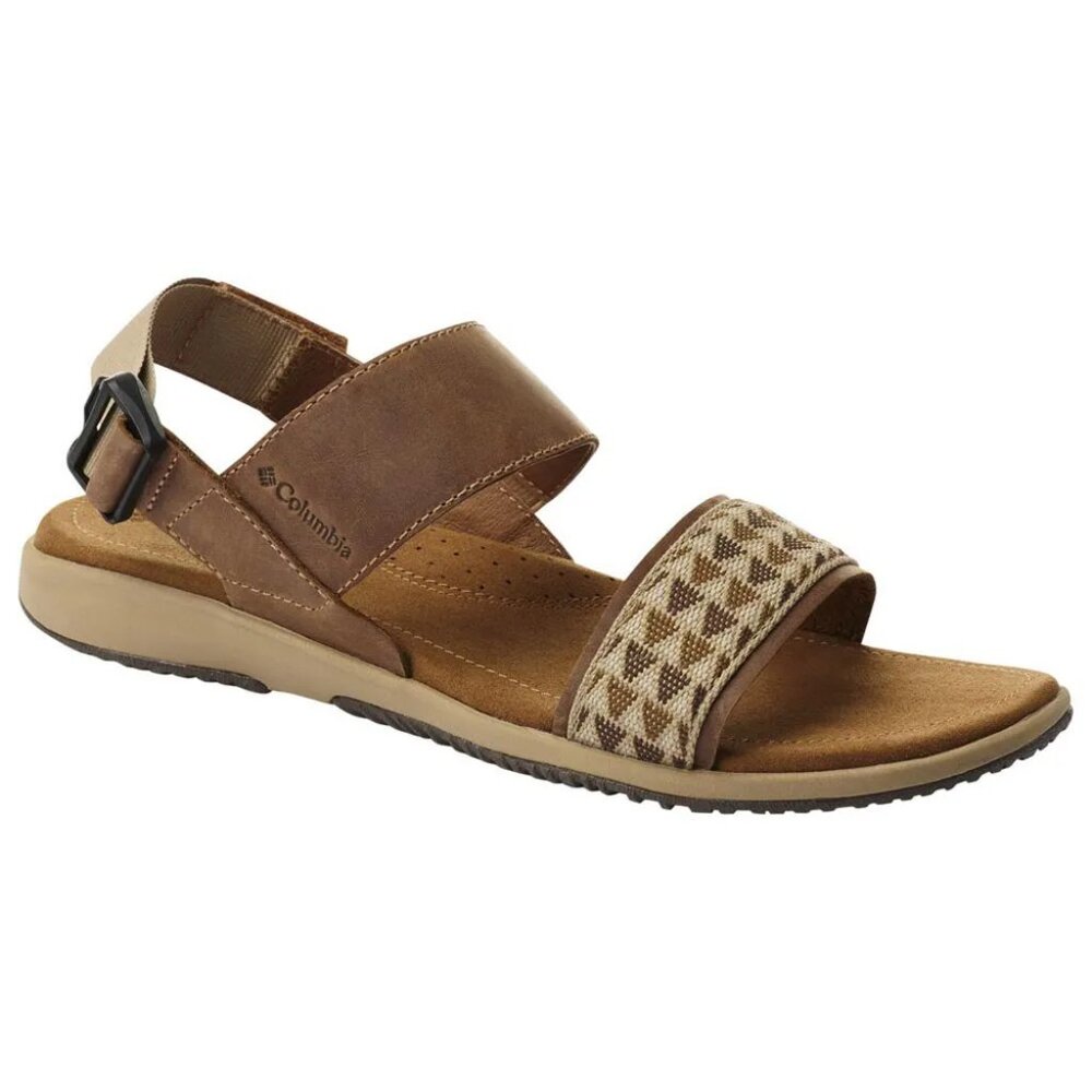 Columbia Women's Brown Solana BL1007-286 Leather Classic Slingback Sandal Size 6